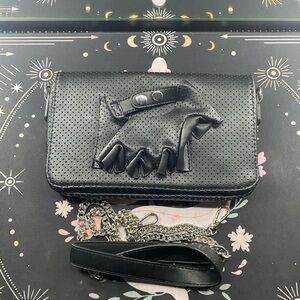 Current Mood fingerless glove clutch